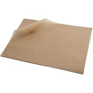 Natural Kraft/Brown Grease Proof Paper 28gsm